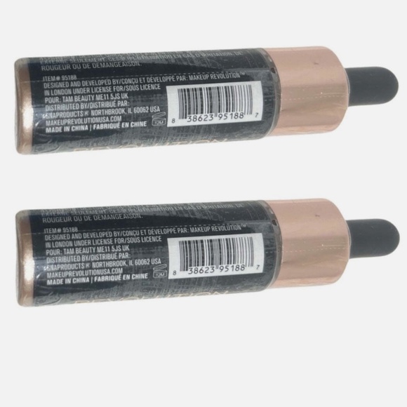 *NEW Revolution Liquid Highlighter in “Champagne” 18ml - Picture 4 of 7